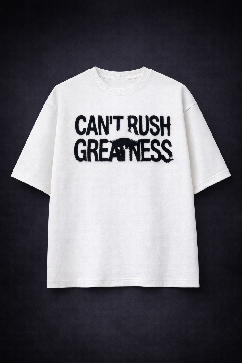 CAN’T RUSH GREATNESS