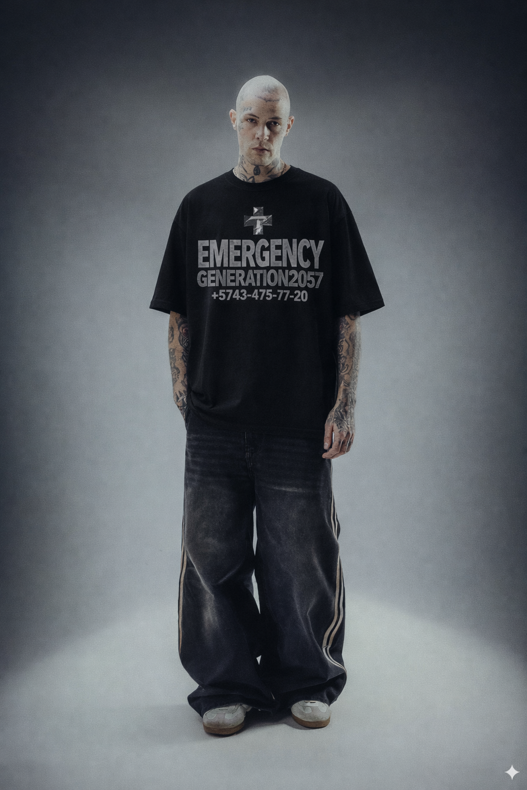 GENERATION 2057 -       BLACKOUT TEE